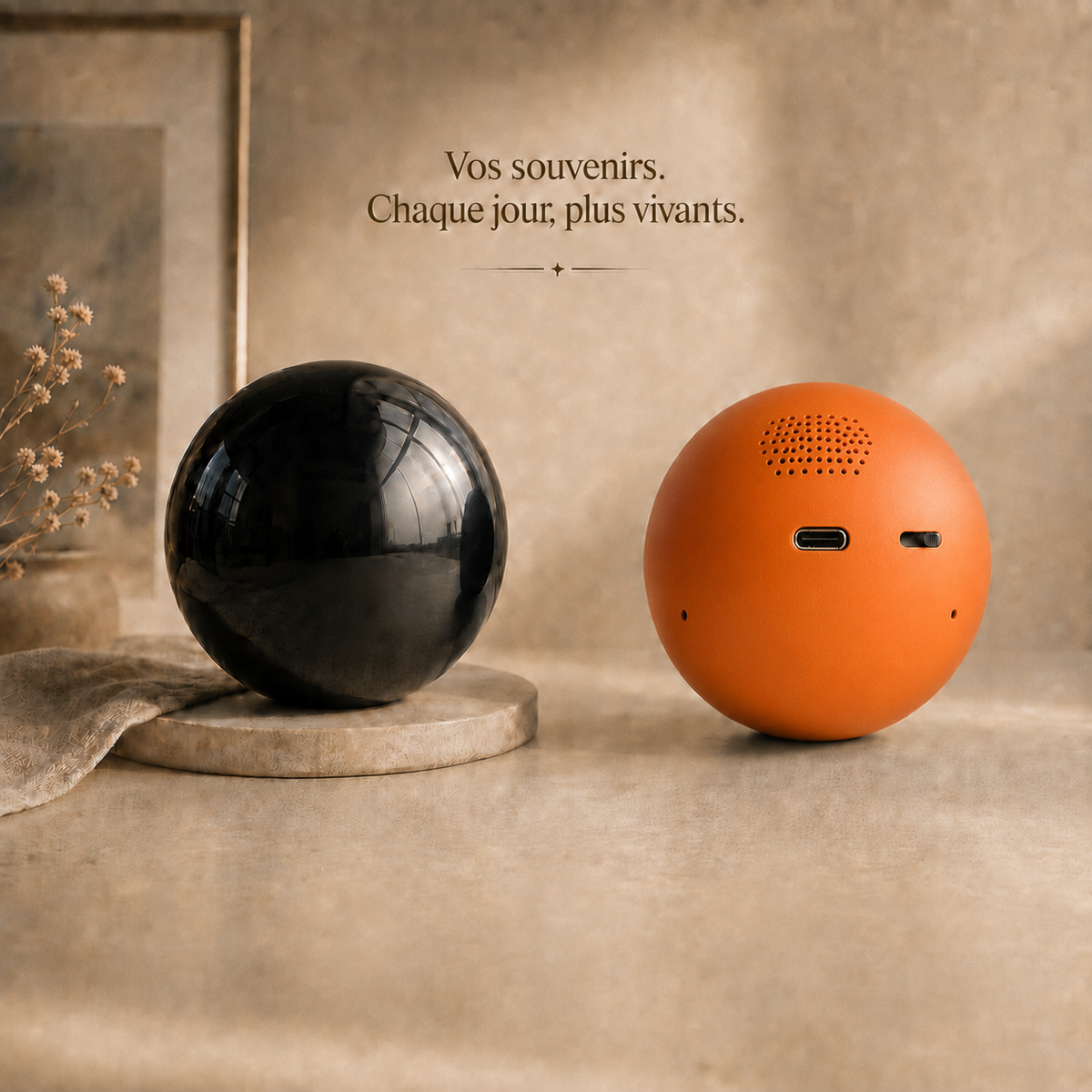 Sphère personnalisée avec vos souvenirs